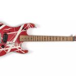 Imagen de la icónica guitarra de Eddie Van Halen 