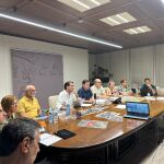 Mañueco preside la reunión del Cecopi, anoche en Zamora
