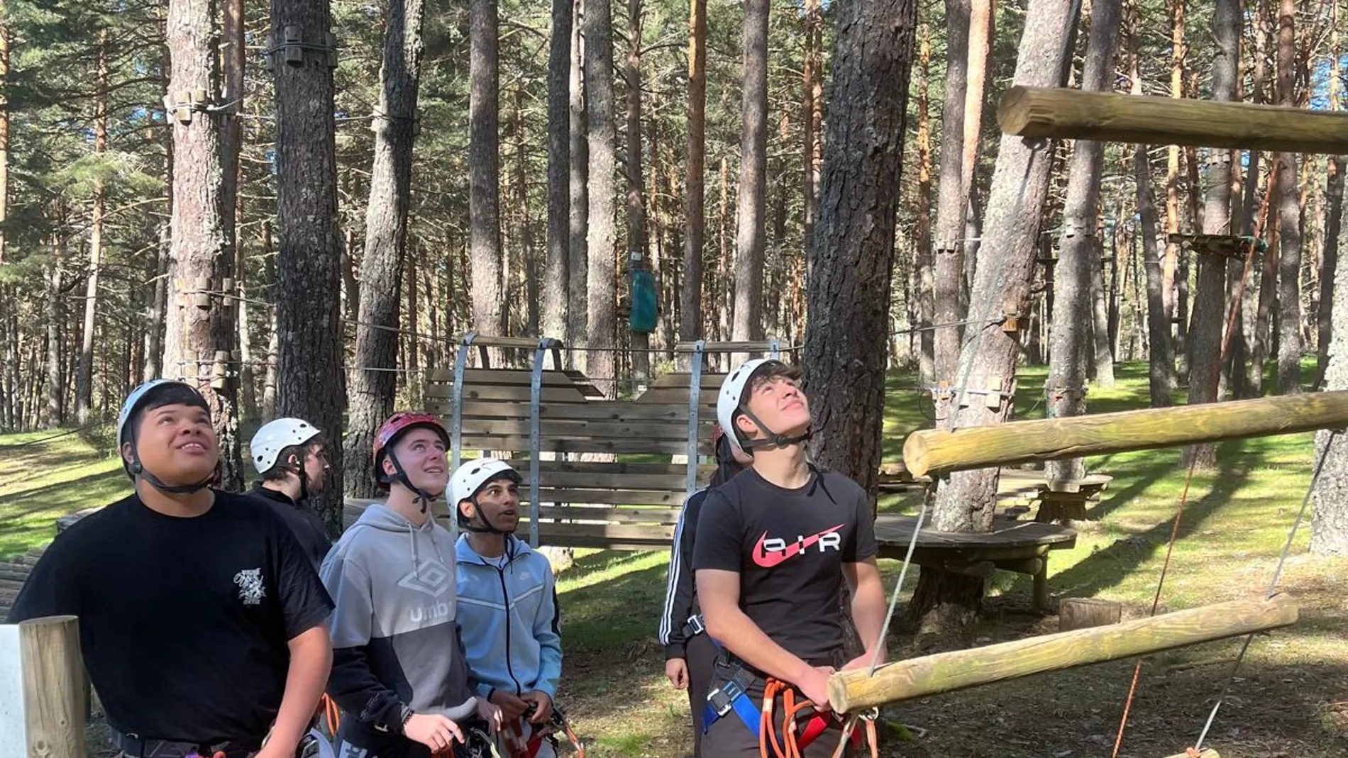 Parque de aventuras ‘El Amogable’, ubicado en la localidad de Navaleno (Soria)