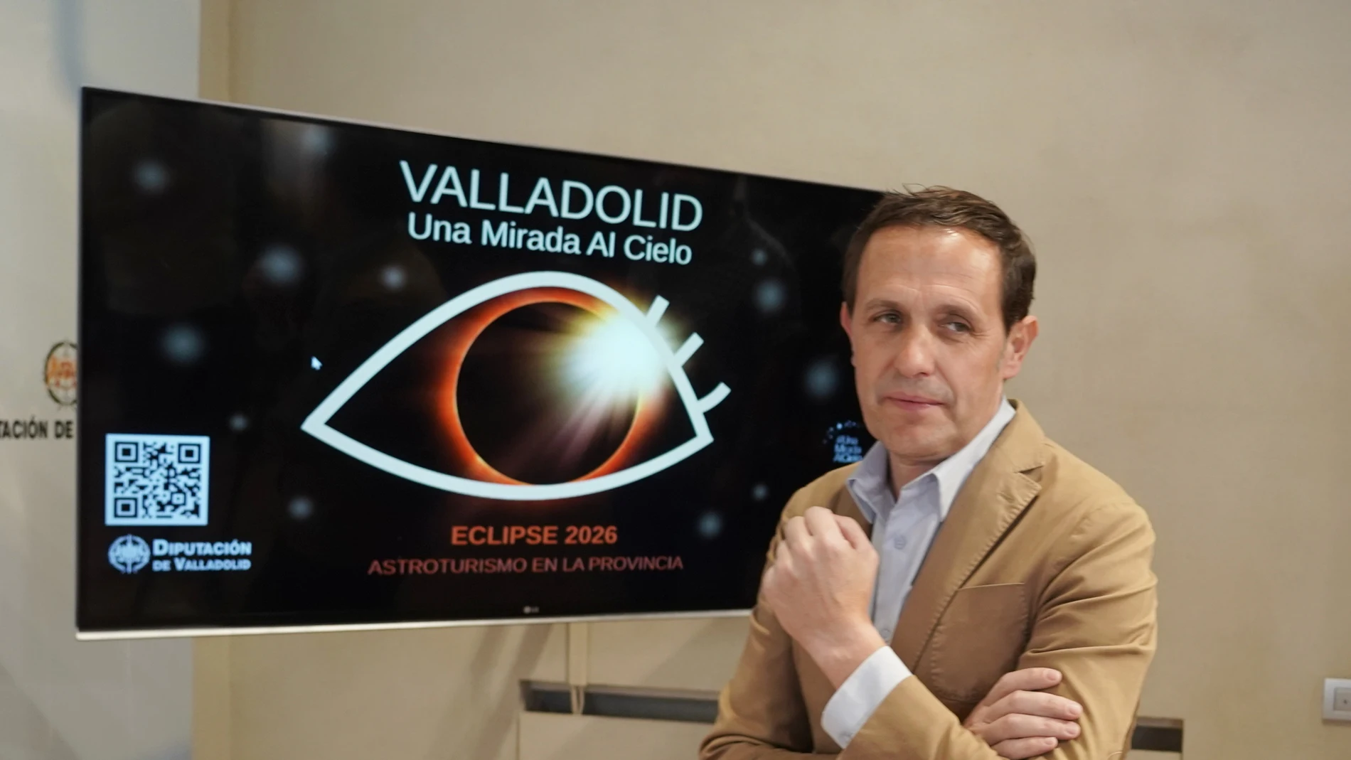 El presidente de la Diputación de Valladolid, Conrado Íscar, presente el Foro del Turismo dedicado a la astronomía