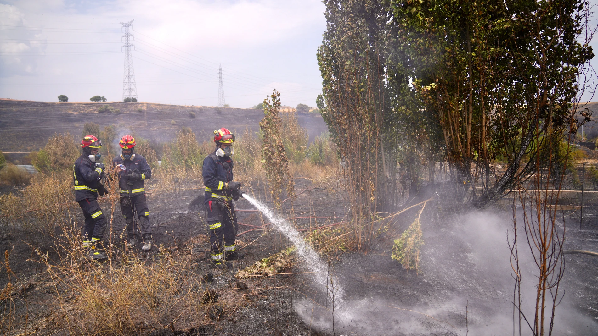Incendio en Tres Cantos