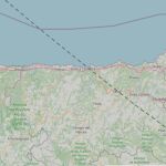 Justo encima de Luarca pasará la totalidad