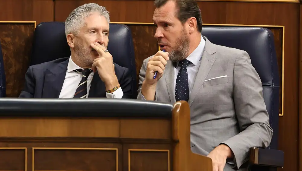 Marlaska sobre las críticas a los tuits de Puente: "No vamos a malgastar ningún tiempo"