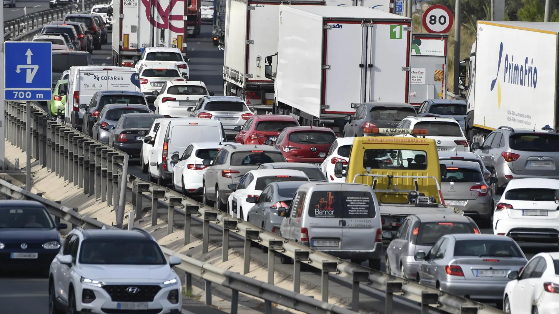 MURCIA.-Tráfico.- La DGT prevé más de 325.000 desplazamientos en las carreteras de la Región en la operación del 15 de agosto