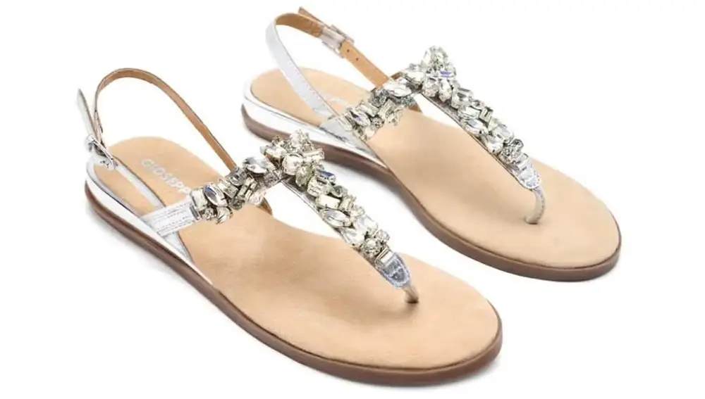 Sandalias joya.