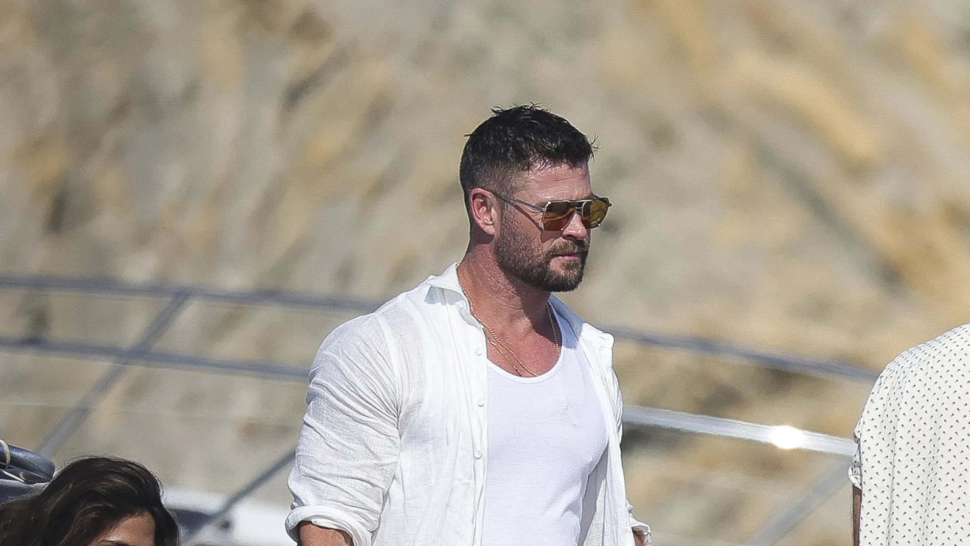 Chris Hemsworth en Ibiza