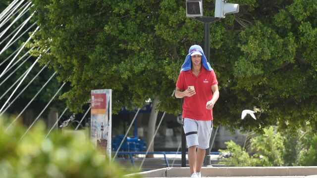 MURCIA.-Las autoridades sanitarias advierten de riesgo para la salud por el calor en varias comarcas de la Región de Murcia