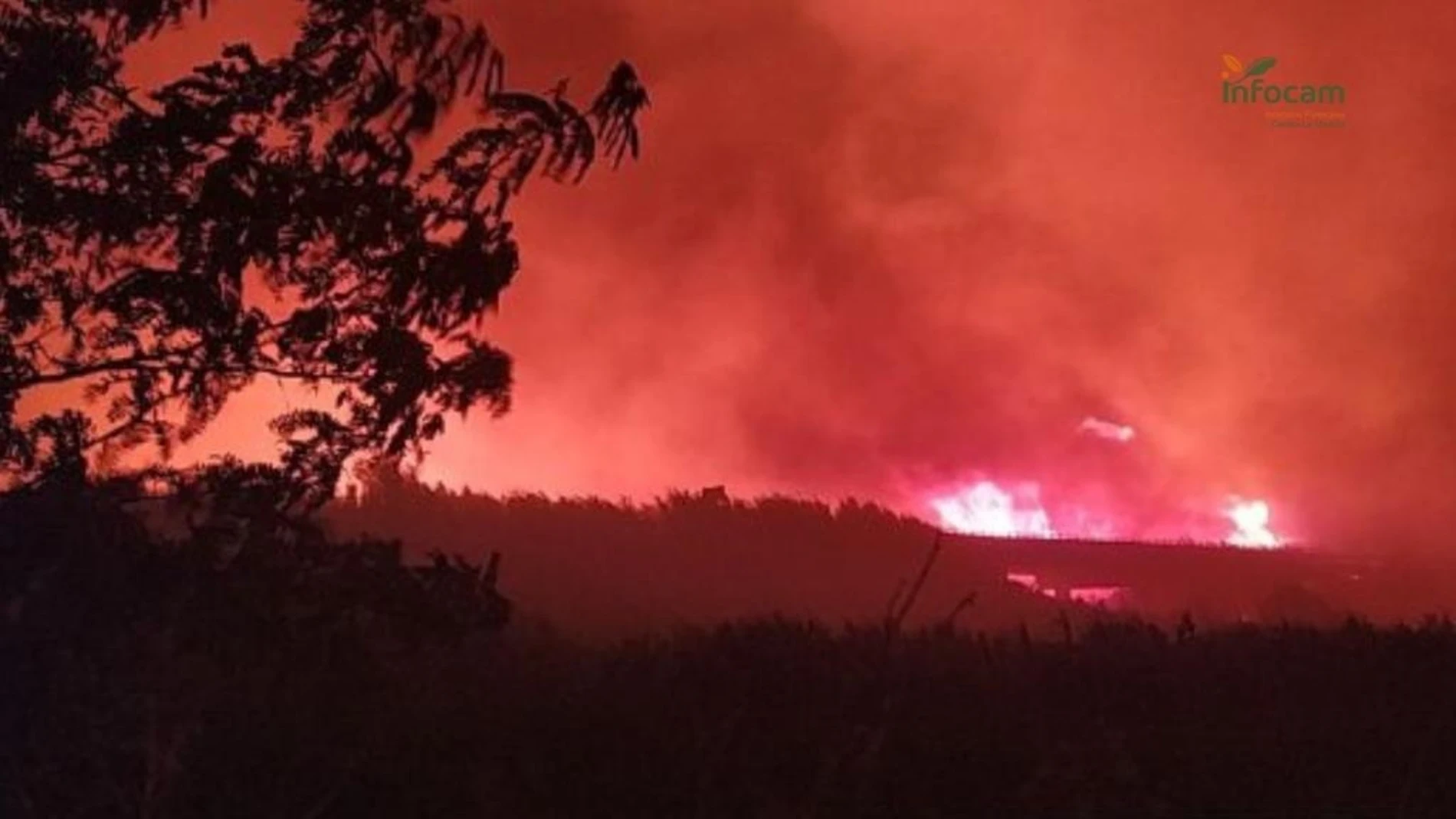 Incendio de Calera y Chozas en nivel 2