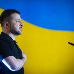 Ucrania.- Zelenski viaja a Alemania para la reunión telemática de Trump con líderes europeos