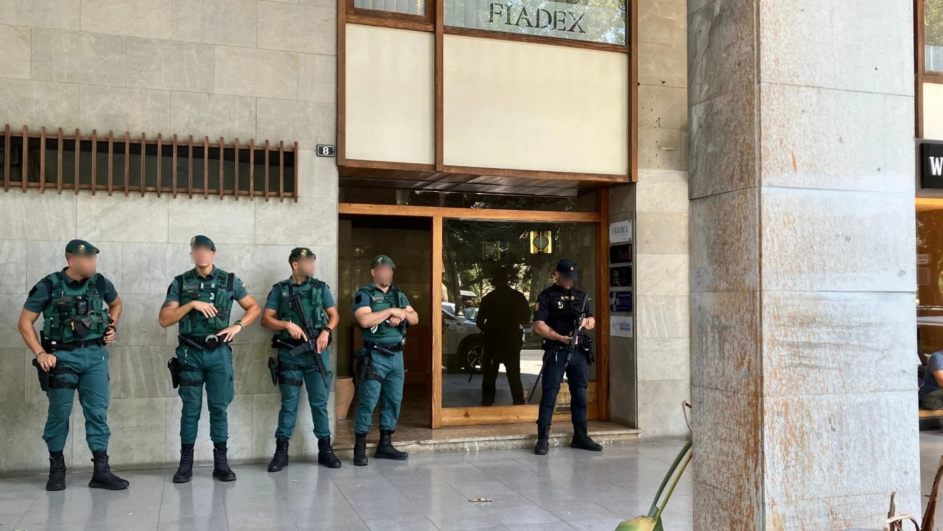 Sucesos.- Los detenidos en Mallorca en el operativo contra el blanqueo de capitales pasan a disposición judicial