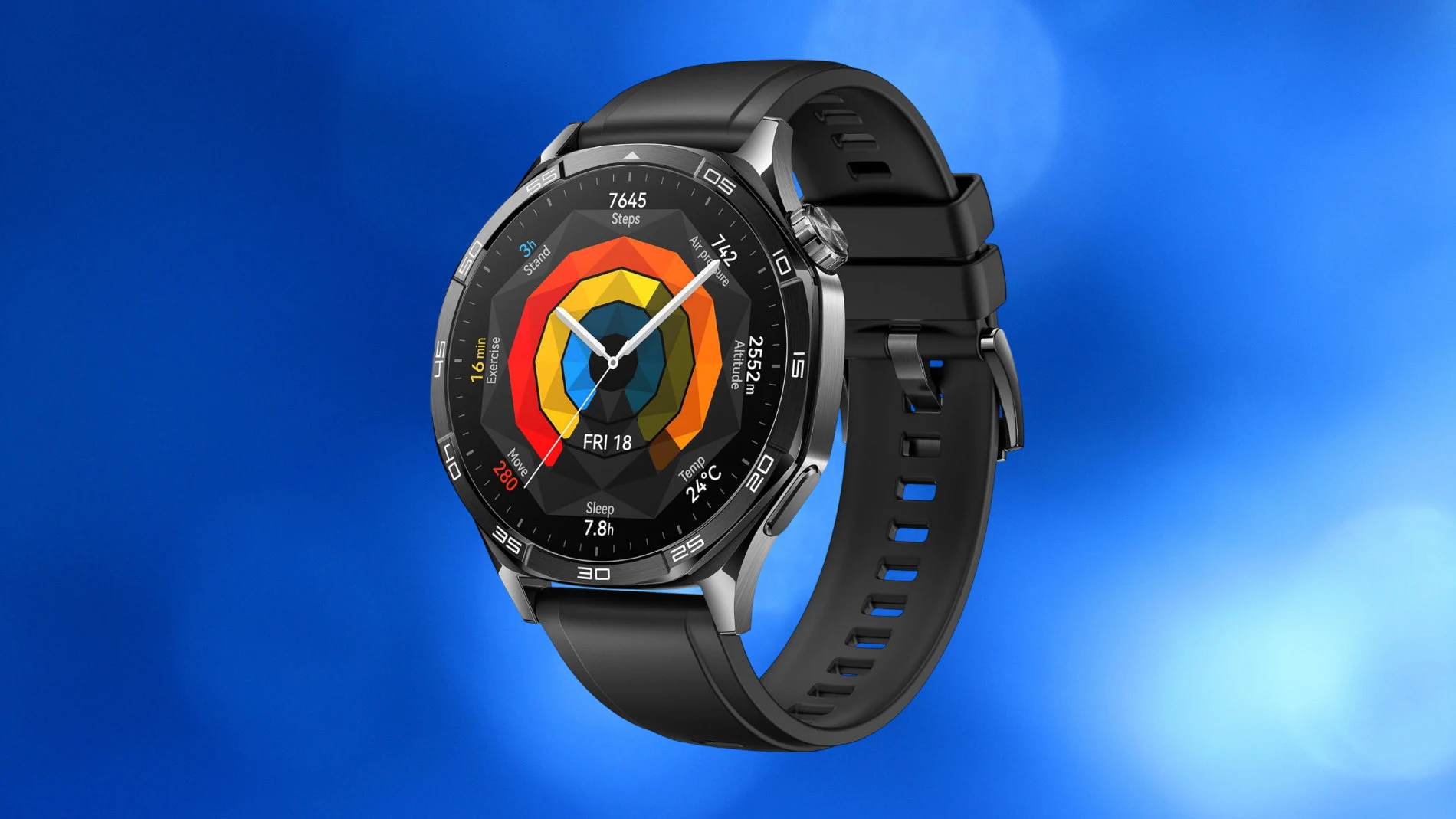 Este reloj inteligente de HUAWEI es compatible con iOS y Android