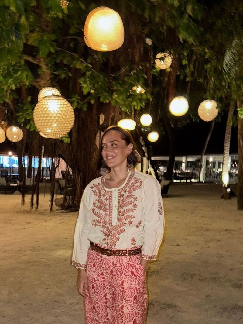 El look de Tamara.