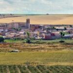 Vista de San Román de Hornija, en Valladolid, donde ha muerto un hombre al que encontraron inconsciente en medio de una carretera de este pueblo vallisoletano