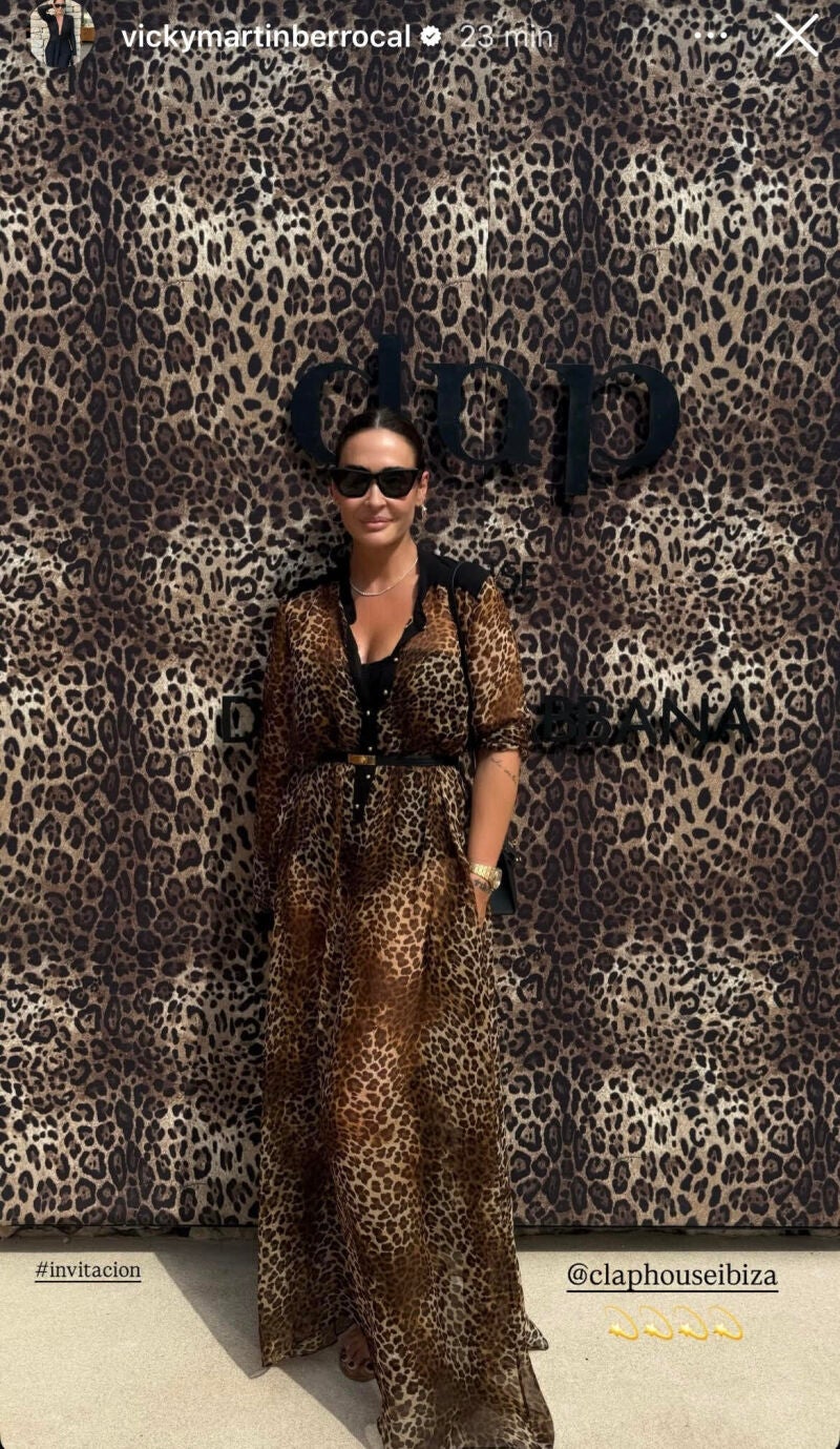 El look de Vicky Martín Berrocal.