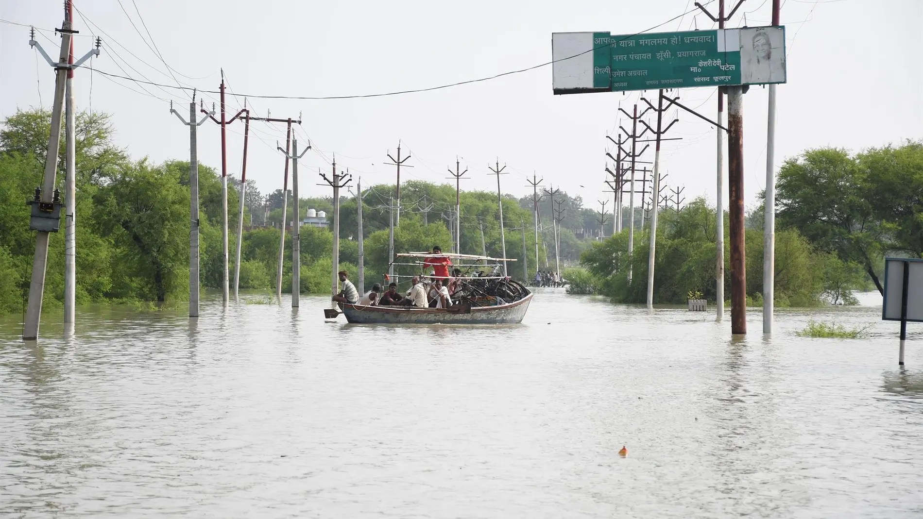Cachemira.- Casi 40 muertos tras las fuertes inundaciones provocadas por las lluvias en la Cachemira india