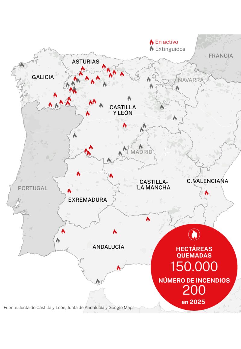 Mapa incendios