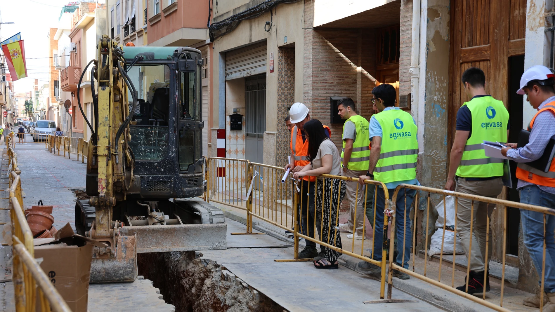 Imagen de recurso de las obras en el alcantarillado REMITIDA / HANDOUT por AYUNTAMIENTO DE CATARROJA Fotografía remitida a medios de comunicación exclusivamente para ilustrar la noticia a la que hace referencia la imagen, y citando la procedencia de la imagen en la firma 14/08/2025