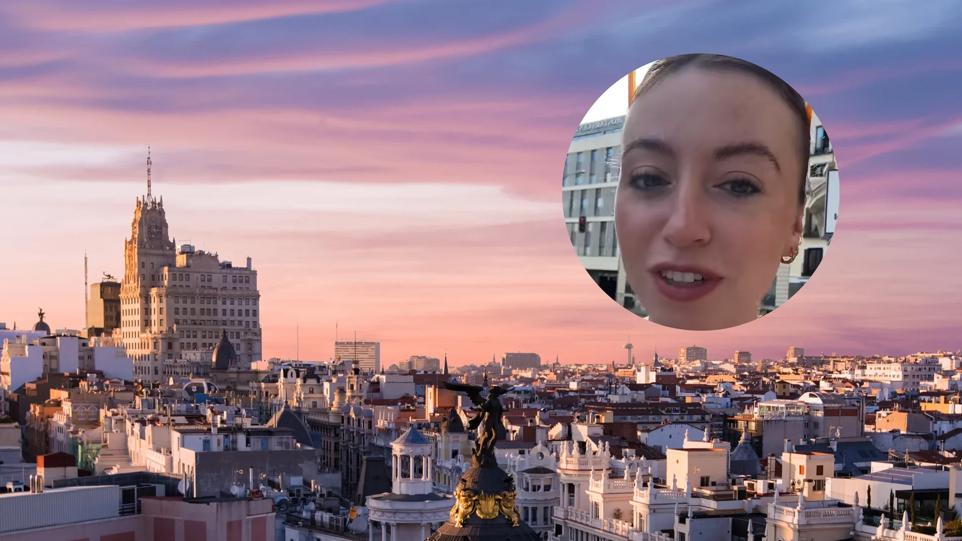 Una inglesa en la ciudad de Madrid