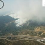 Incendio de Orense avanzando hacia Zamora