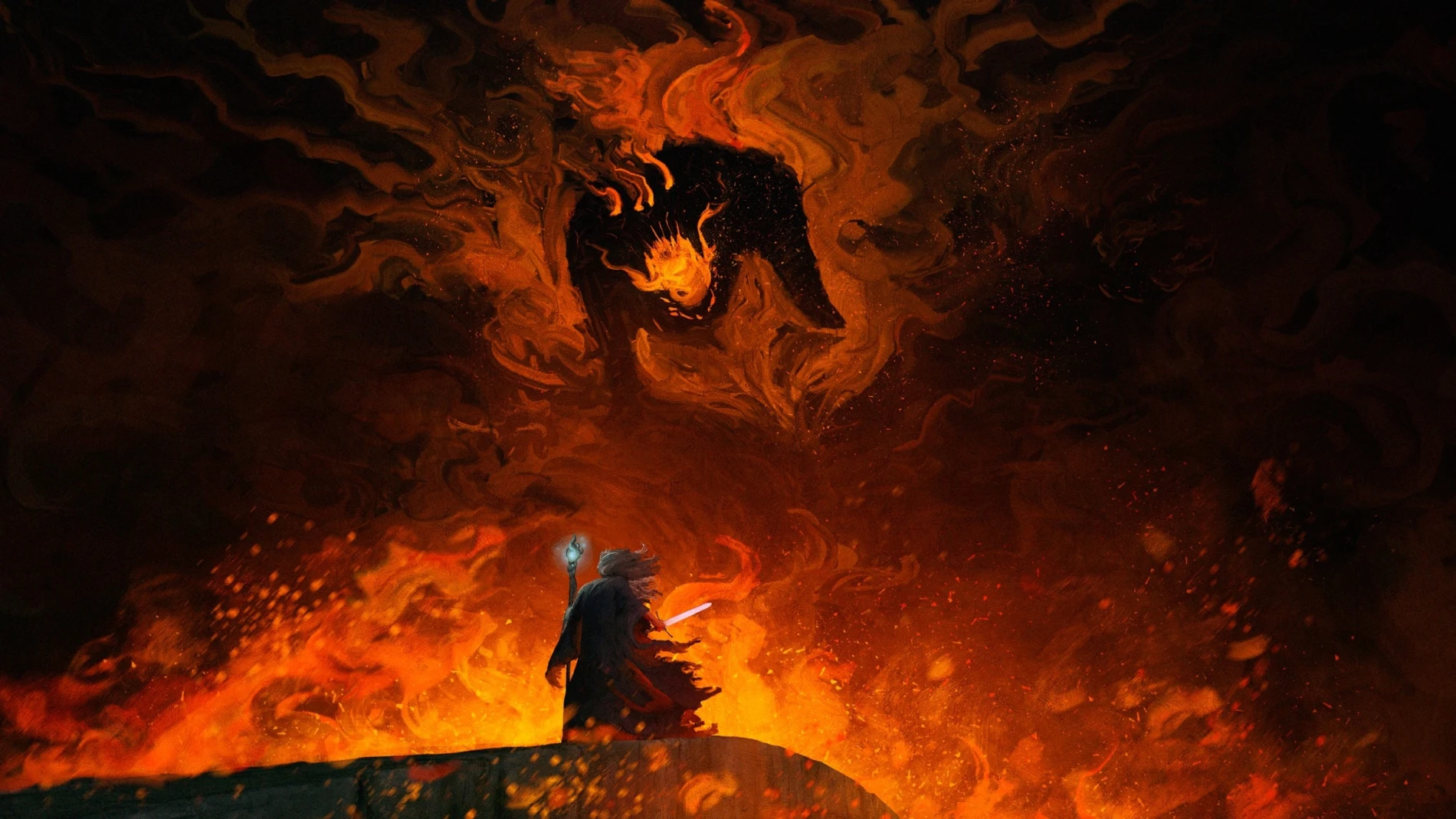 El enfrentamiento entre Gandalf y el Balrog marcó un punto de no retorno