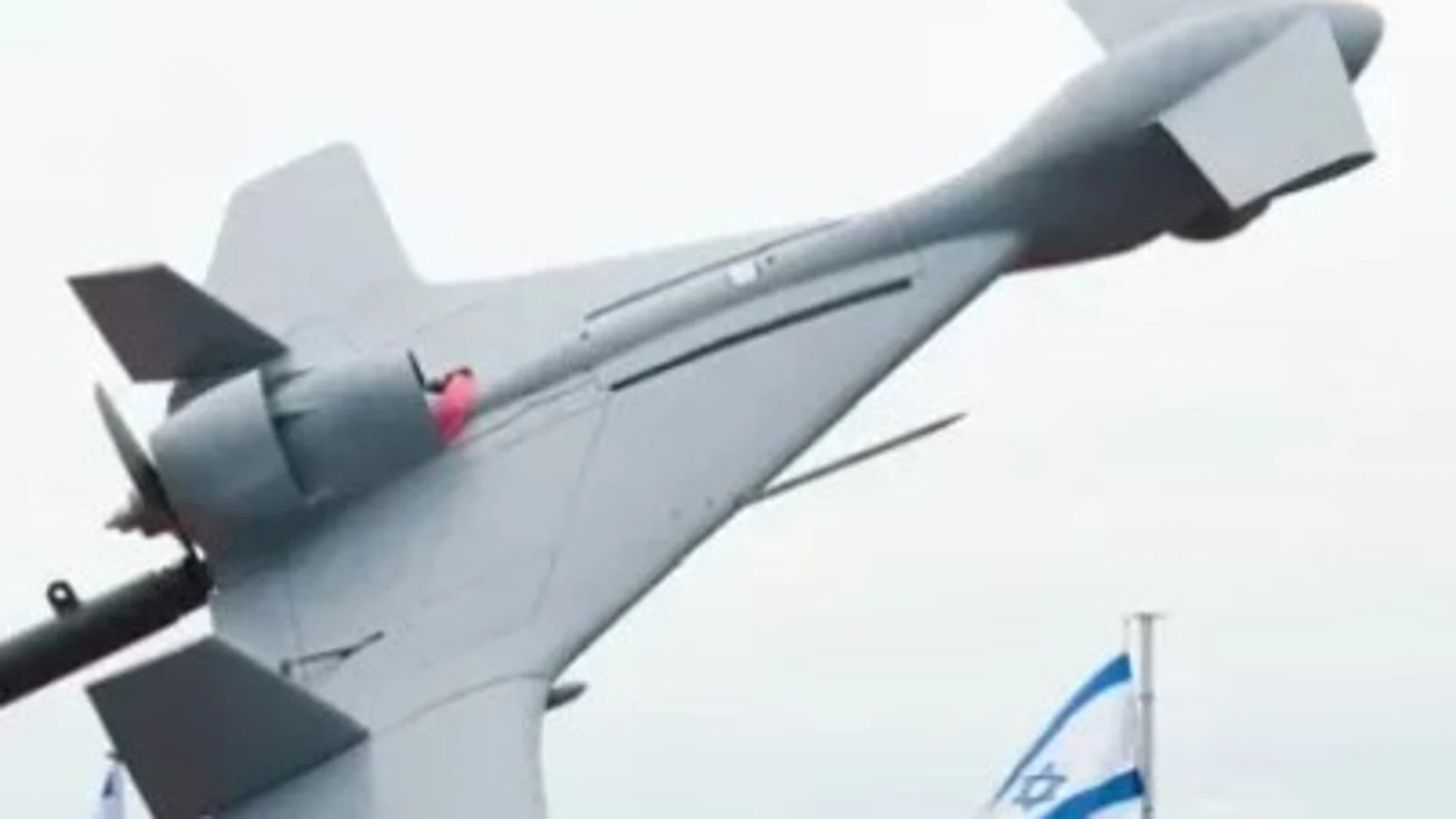 Uno de los drones kamikaze israelíes cuya compra negocia Marruecos