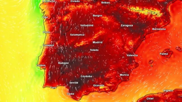 Predicción de Meteored para el viernes 15 de agosto de 2025