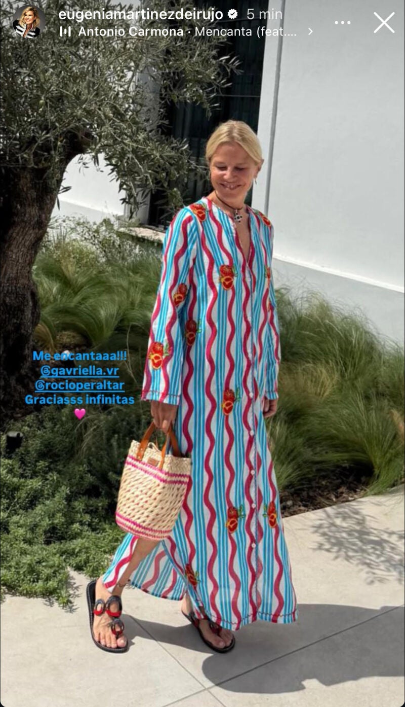 El look de Eugenia Martínez de Irujo.