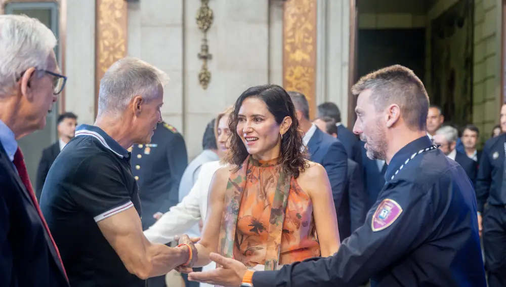 Entrega de las Palomas de Bronce-Bomberos de Madrid