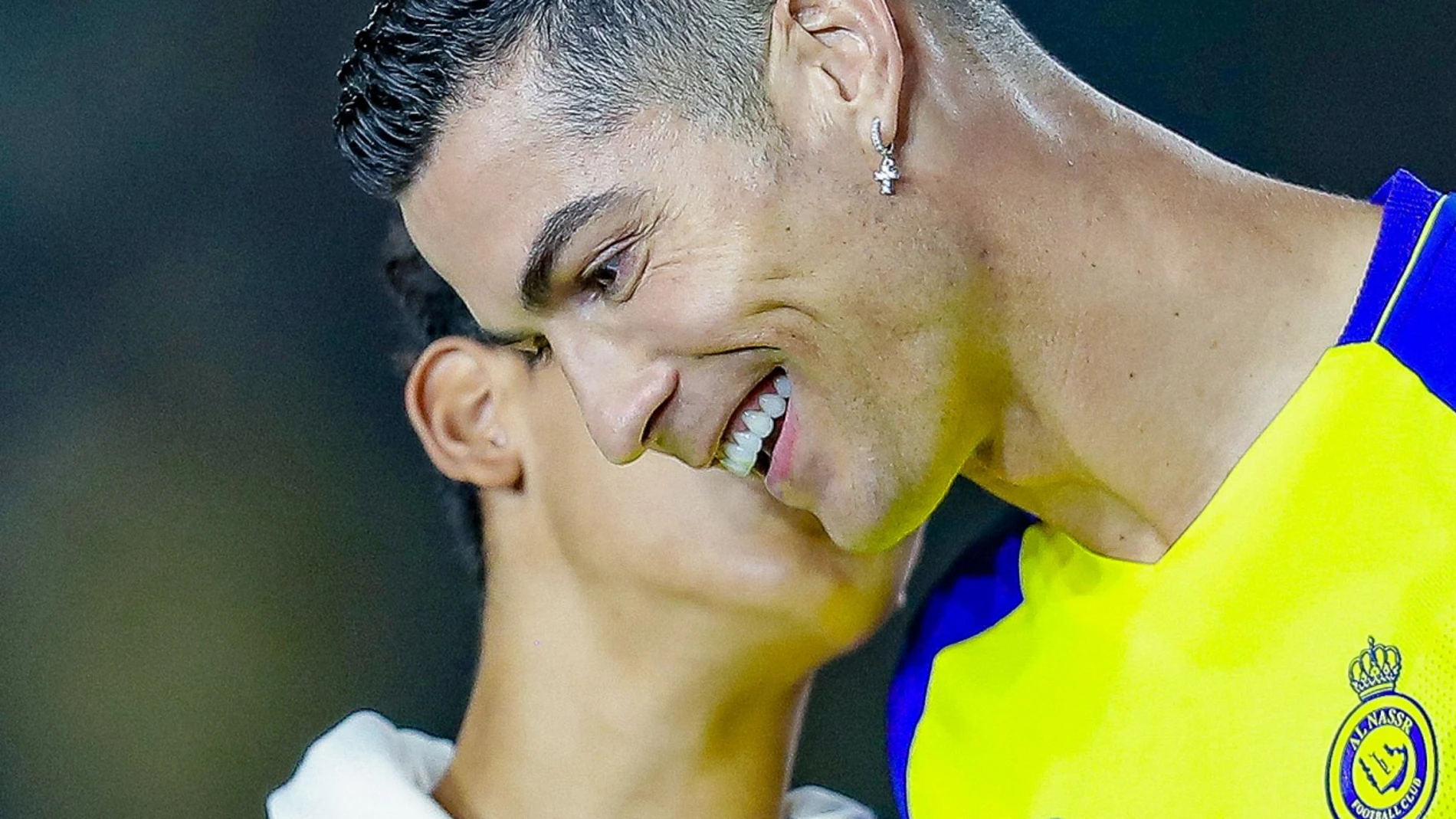Cristiano Ronaldo y su hijo