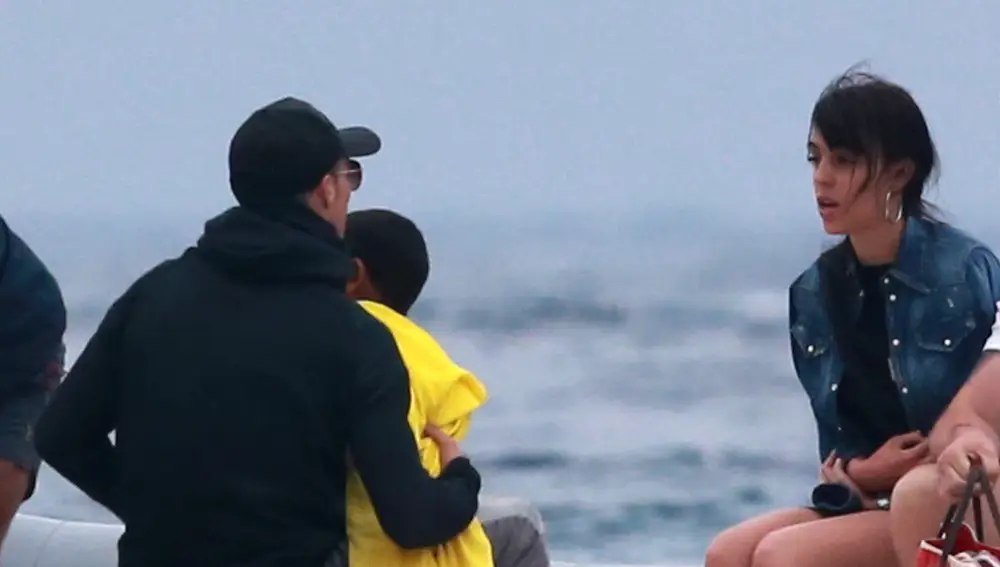 Cristiano Ronaldo y su hijo con Georgina Rodríguez