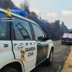 Dispositivo de la Guardia Civil en Cáceres