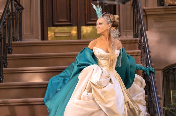 Uno de los looks más míticos de Carrie Bradshaw.