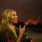 Incendio forestal en Carballeda de Avia (Ourense)