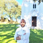 Ricardo Sotres en la capilla de San Patricio