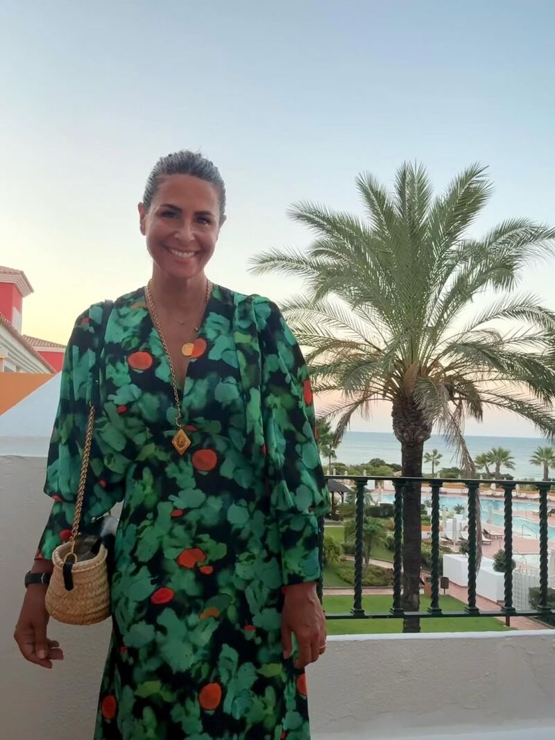 El look de Nuria Roca.