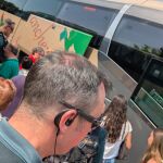 La Guardia Civil evacua a 177 pasajeros de un tren averiado en Pueyo (Navarra)