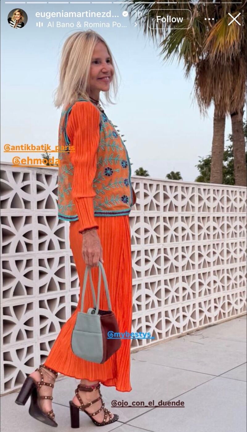 El look de Eugenia Martínez de Irujo.