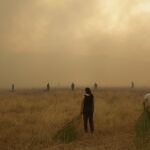 Voluntarios y brigadistas luchando estos días contra el fuego. 