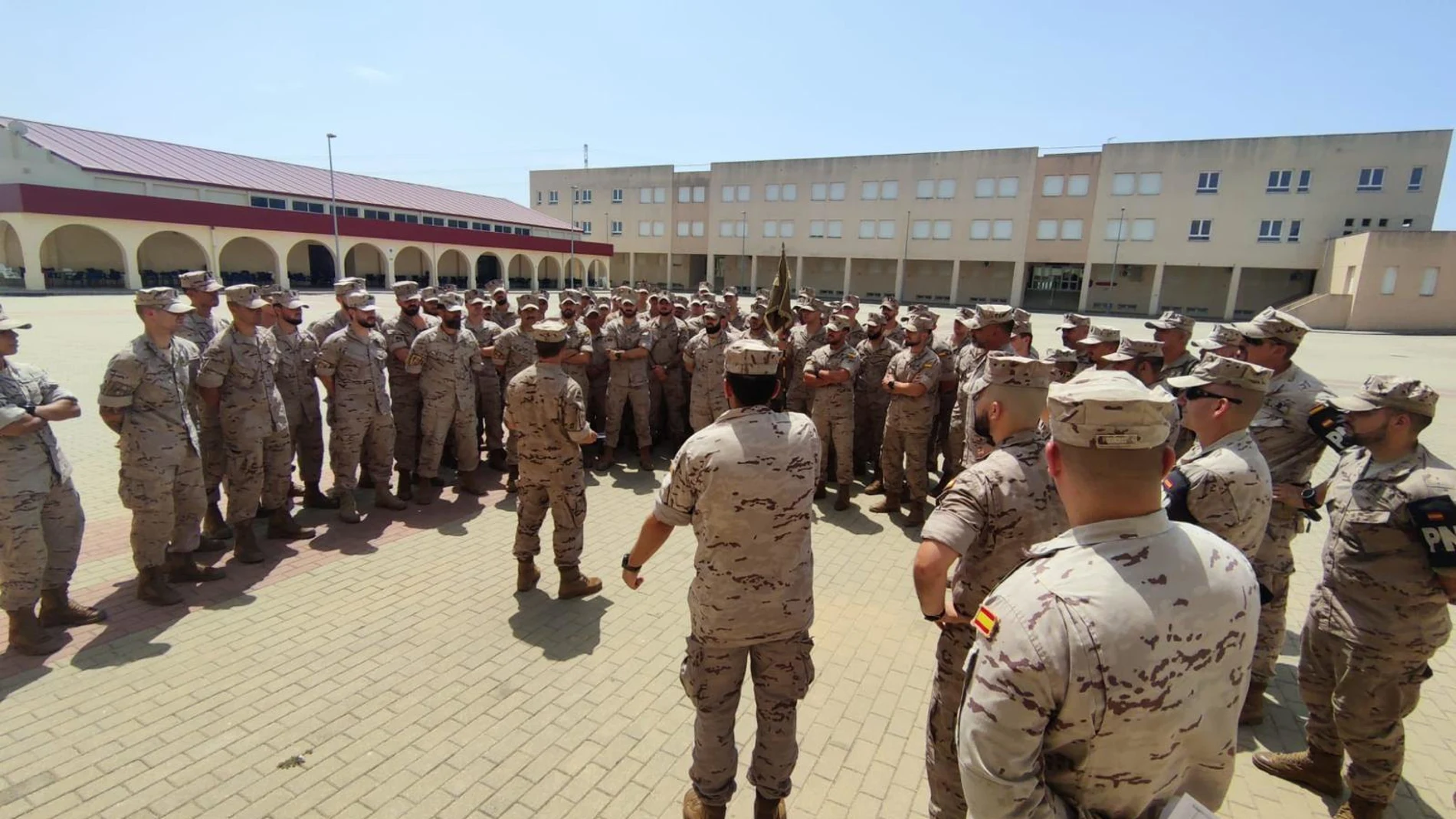 Personal del Segundo Batallón de Desembarco de la Brigada de Infantería de Marina “Tercio de Armada”