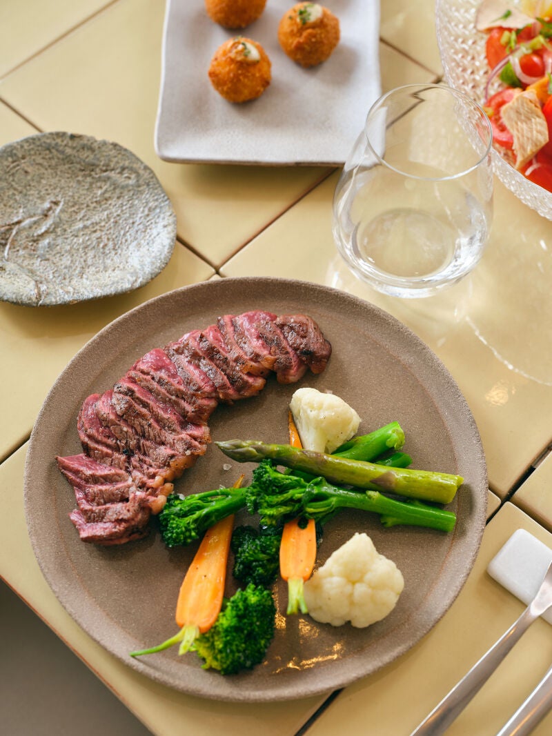 Carnes maduradas (restaurante Lumbre, del BLESS Hotel Ibiza)