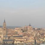 Vista de Toledo afectada por el aire contaminado