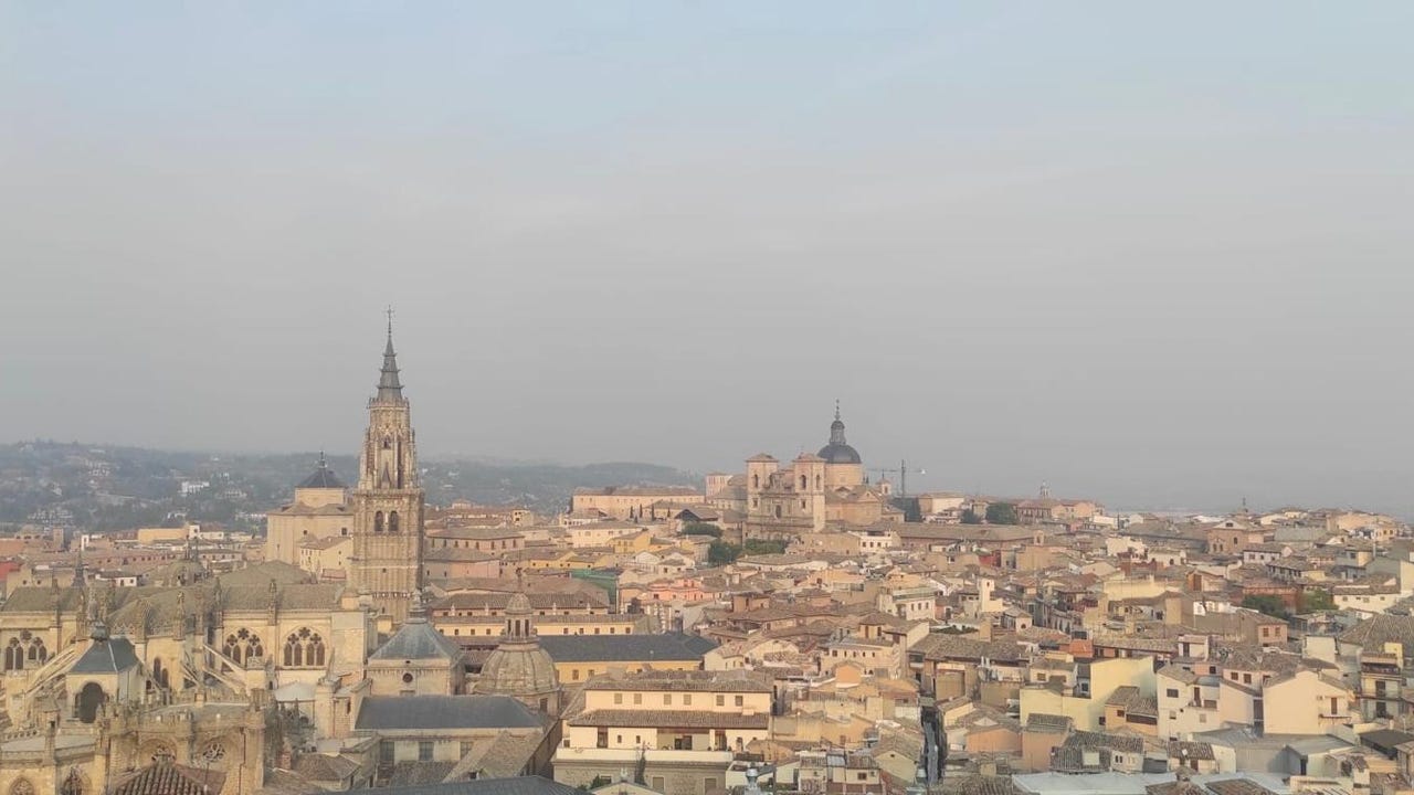 Alerta en Toledo por concentración de aire contaminado: el Ayuntamiento recomienda limitar el tiempo en la calle