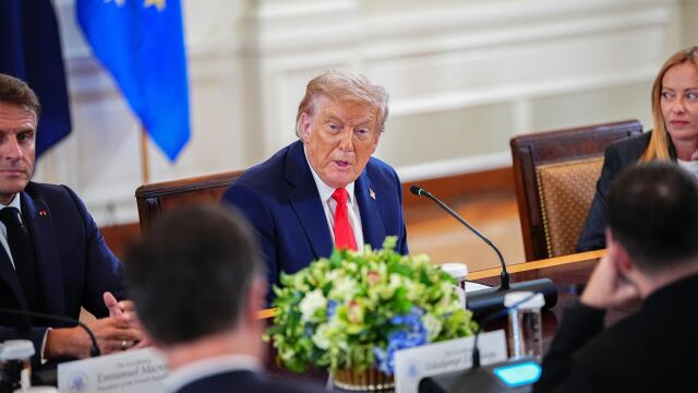 El presidente de EE UU, Donald Trump
