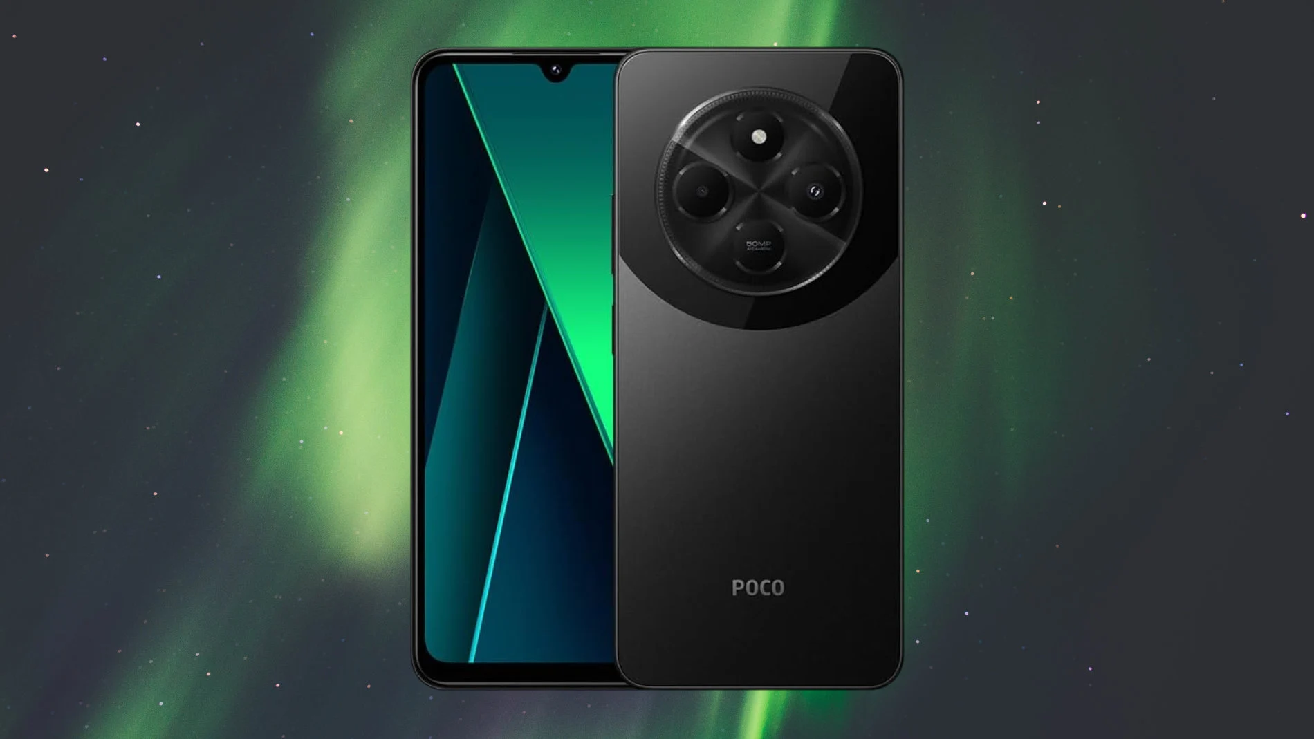 El POCO C75 tiene una pantalla de 6,88 pulgadas