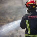 Sucesos.-Bomberos de la Comunidad de Madrid en el incendio de Yeles (Toledo)