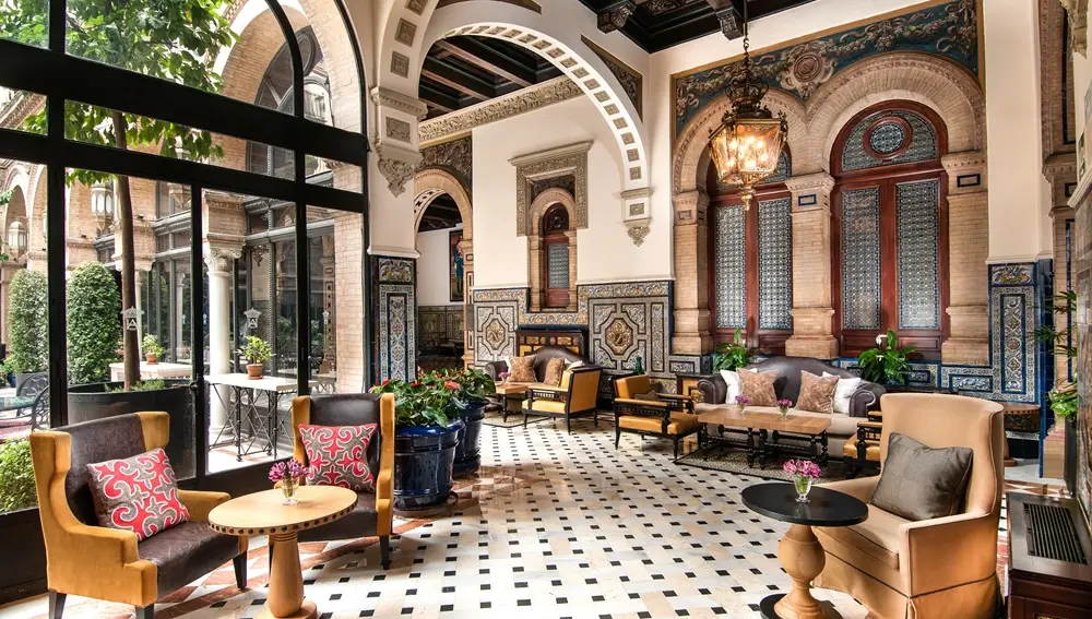 Interior del Hotel Alfonso XIII