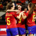 Selección femenina de fútbol sala.