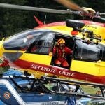 Un helicóptero de rescate de Francia, en una imagen de archivo