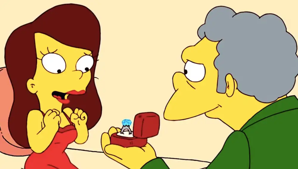 Moe se había reencontrado con Maya, su antiguo amor