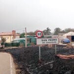 Garantizan la reconstrucción de las viviendas arrasadas por el fuego en Cansoles, Palencia